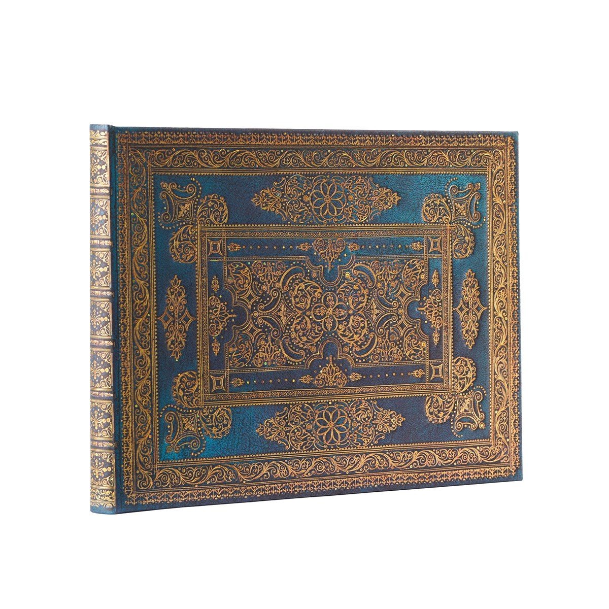 Paperblanks Blue Luxe Gastenboek - Gelinieerd - 24Papershop