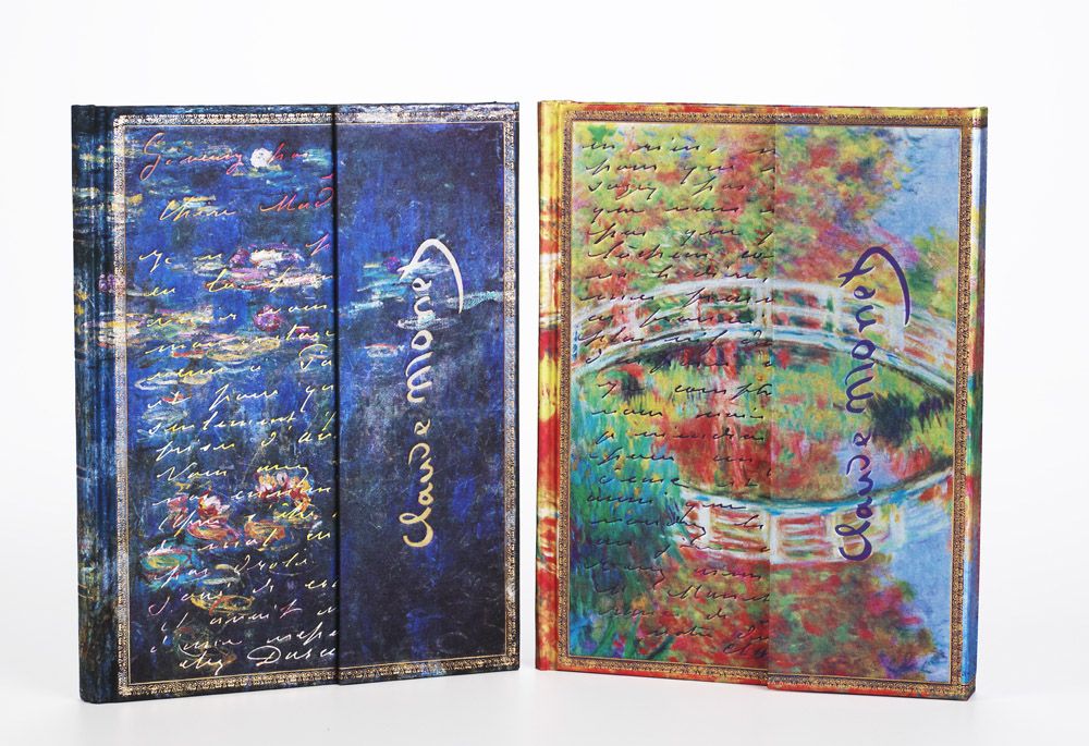 Paperblanks Embellished Manuscript Monet Water Lillies Ultra - Ongelinieerd - 24Papershop