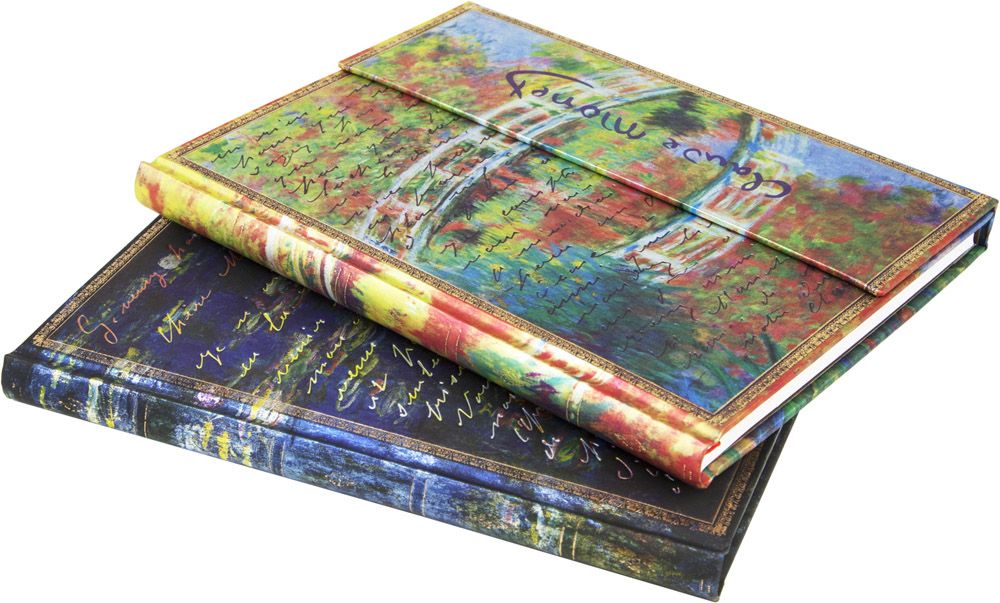 Paperblanks Embellished Manuscript Monet Water Lillies Ultra - Ongelinieerd - 24Papershop