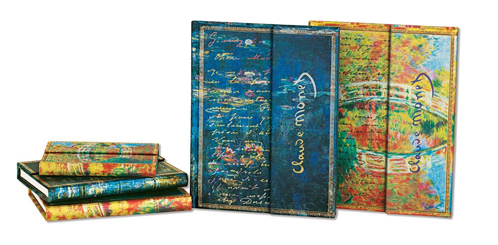 Paperblanks Embellished Manuscript Monet Water Lillies Ultra - Ongelinieerd - 24Papershop