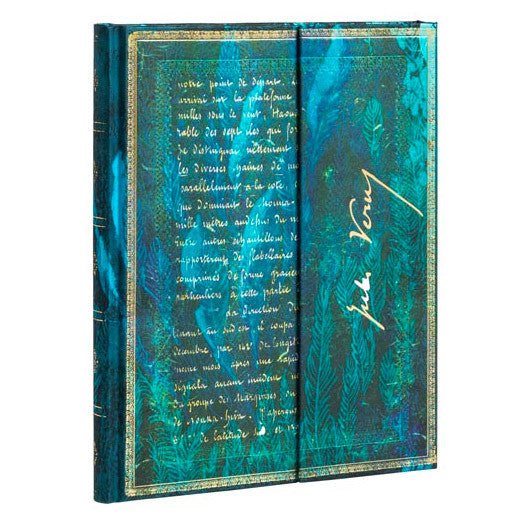 Paperblanks Embellished Manuscript Verne, Twenty Thousand Leagues Ultra - Gelinieerd - 24Papershop