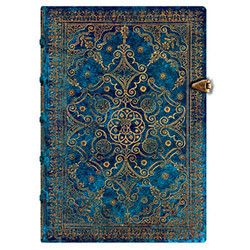 Paperblanks Equinoxe Azure Midi - Gelinieerd [240P] - 24Papershop