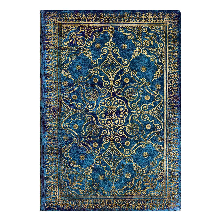 Paperblanks Equinoxe Azure Midi - Gelinieerd - 24Papershop