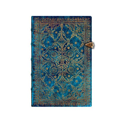 Paperblanks Equinoxe Azure Mini - Gelinieerd - 24Papershop