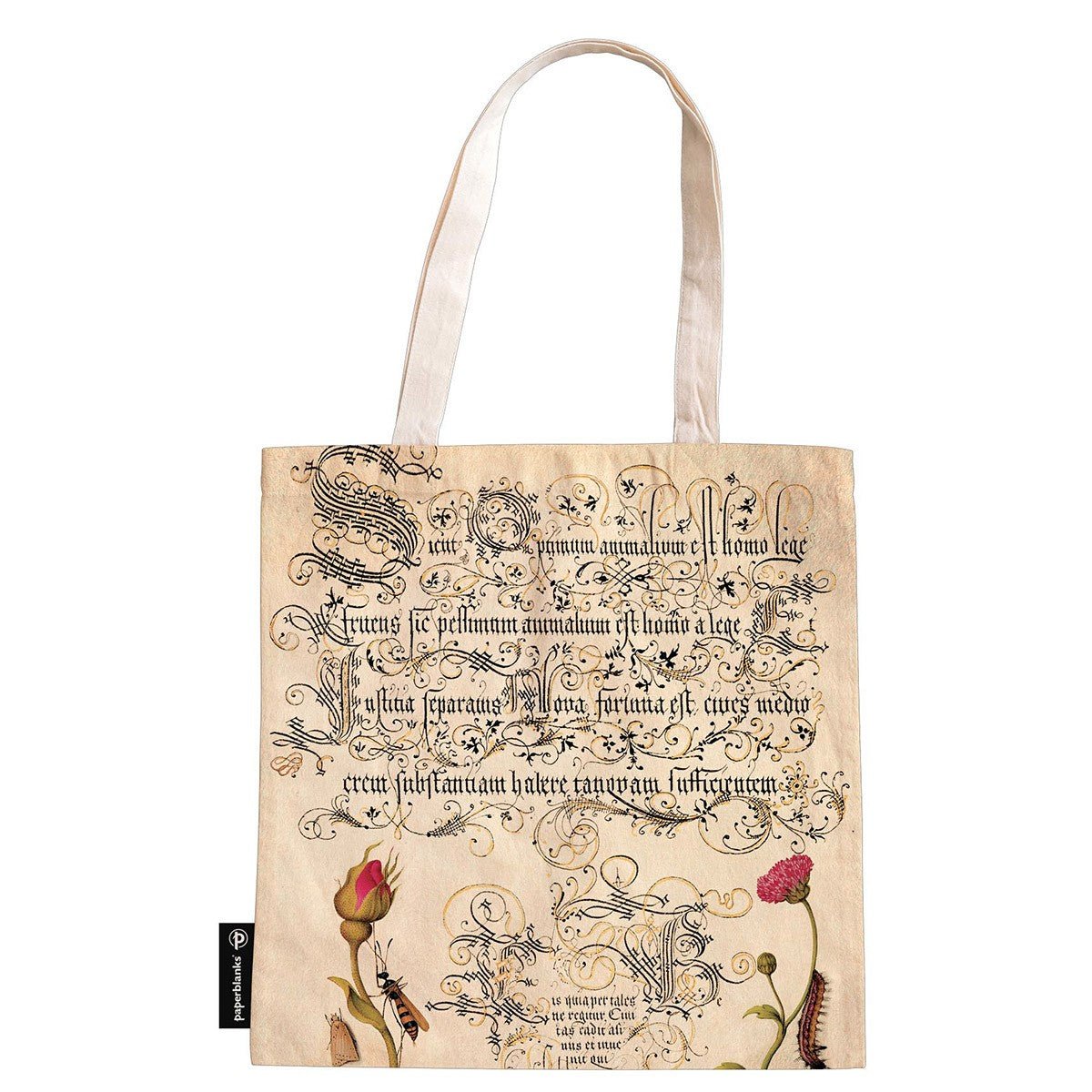 Paperblanks Flemish Rose Canvas Bag - 24Papershop