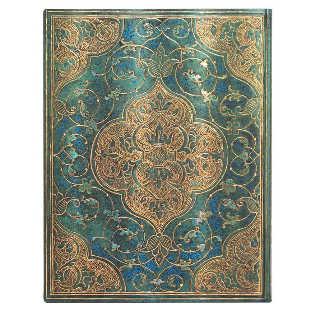 Paperblanks Flexi Turquoise Chronicles Ultra - Gelinieerd - 24Papershop