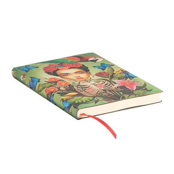 Paperblanks Flexis Esprit de Lacombe Frida Midi - Ongelinieerd - 24Papershop