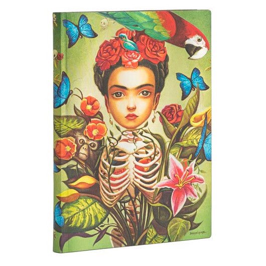 Paperblanks Flexis Esprit de Lacombe Frida Midi - Ongelinieerd - 24Papershop