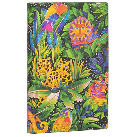 Paperblanks FleXis Laurel Burch Jungle Song Notitieboek Mini - Gelinieerd - 24Papershop