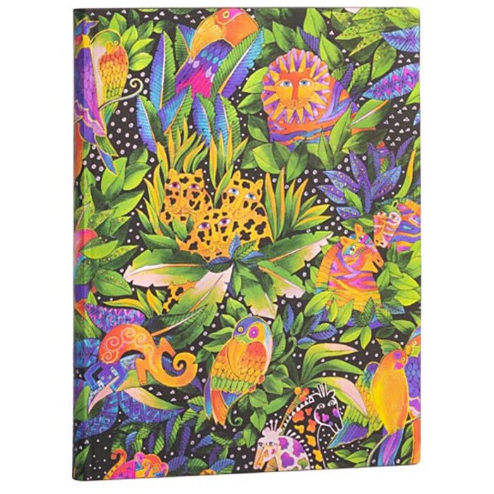 Paperblanks FleXis Laurel Burch Jungle Song Notitieboek Ultra - Gelinieerd - 24Papershop