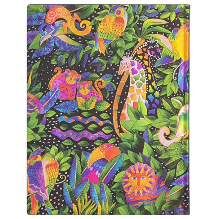 Paperblanks FleXis Laurel Burch Jungle Song Notitieboek Ultra - Gelinieerd - 24Papershop