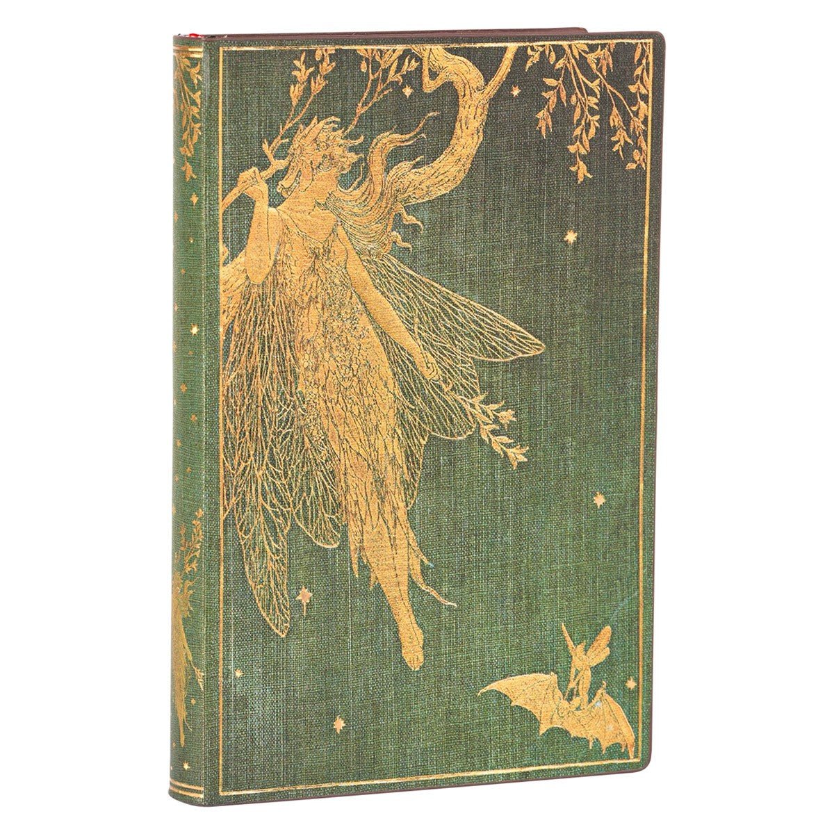 Paperblanks Flexis Olive Fairy Mini - Gelinieerd - 24Papershop