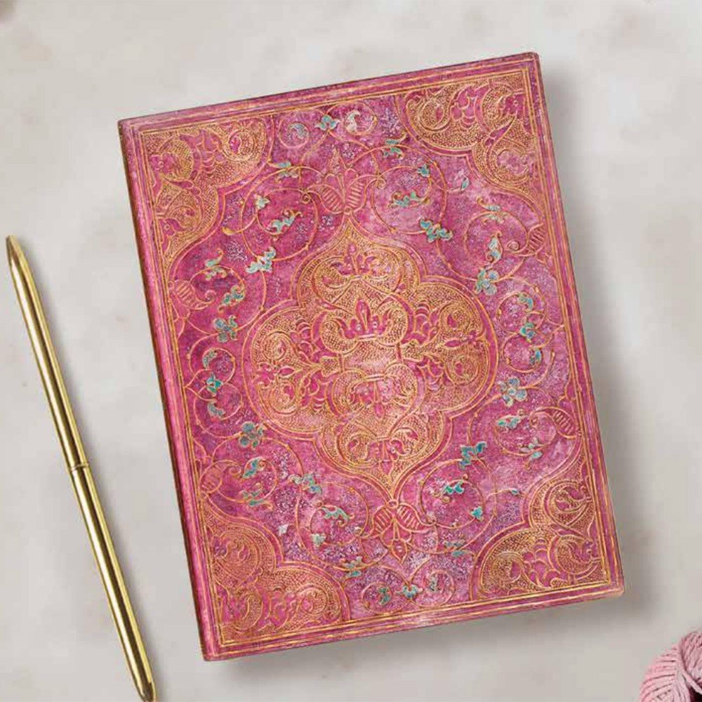 Paperblanks Flexis Rose Chronicles Midi - Blanco - 24Papershop