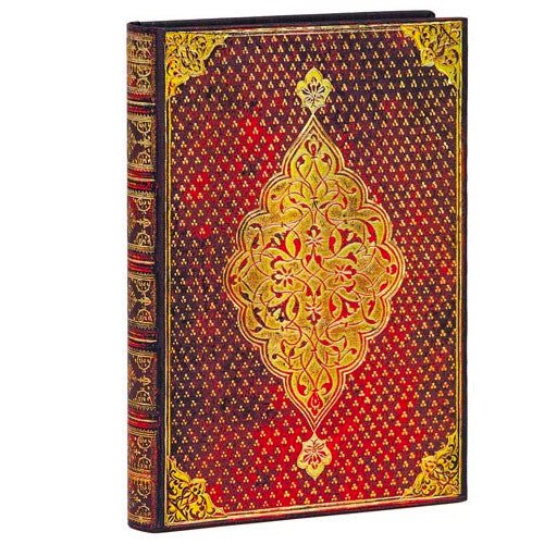 Paperblanks Golden Trefoil Midi - Ongelinieerd - 24Papershop