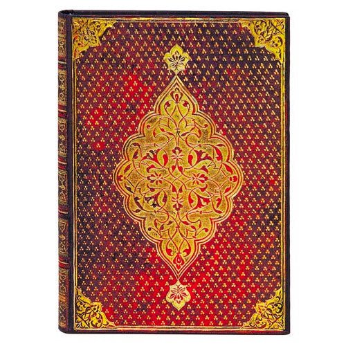 Paperblanks Golden Trefoil Midi - Ongelinieerd - 24Papershop