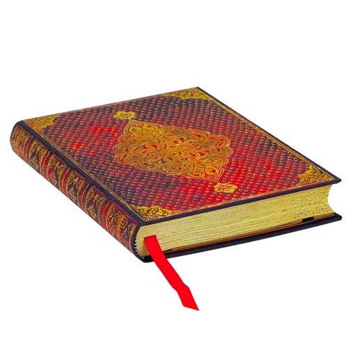 Paperblanks Golden Trefoil Midi - Ongelinieerd - 24Papershop