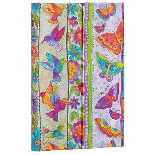 Paperblanks Laurel Burch Hummingbird & Butterflies Notitieboek Mini - Gelinieerd - 24Papershop