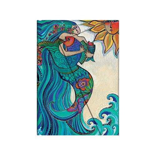 Paperblanks Laurel Burch Ocean Song Midi - Gelinieerd - 24Papershop