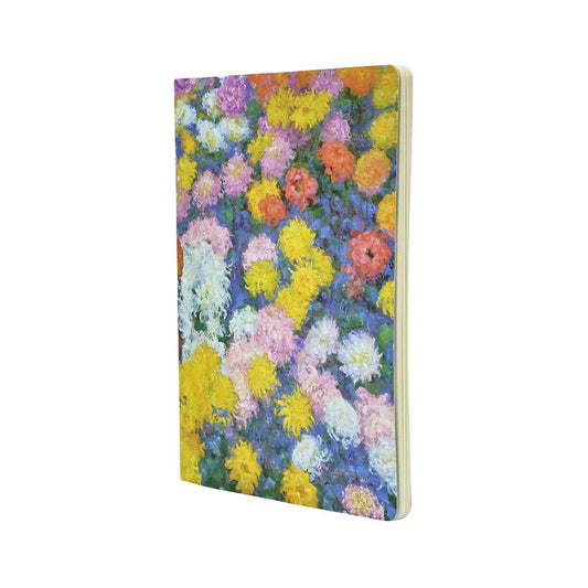 Paperblanks Monet's Chrysanthemums Cahier A6 - Blanco - 24Papershop