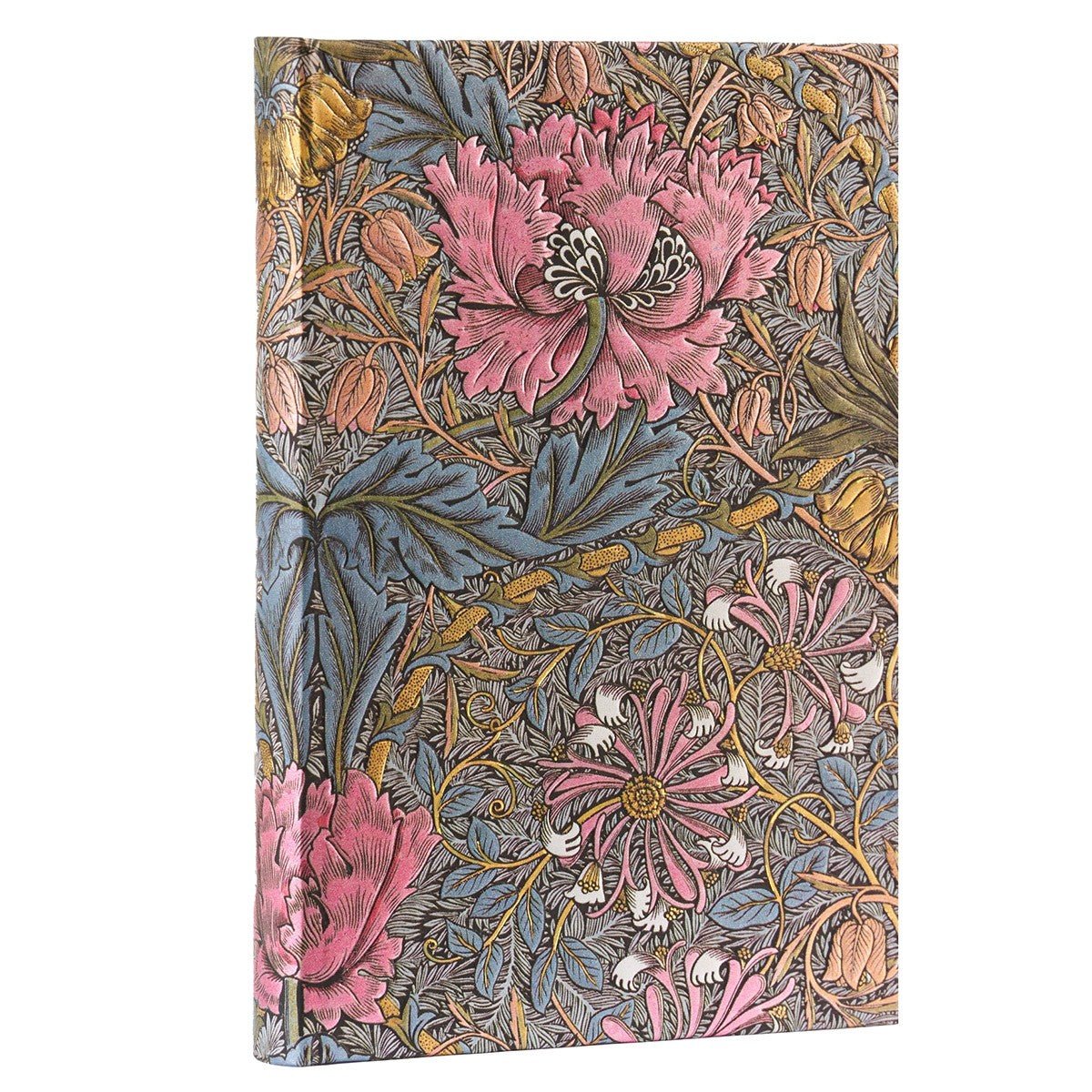 Paperblanks Morris Pink Honeysuckle Mini - Adresboek - 24Papershop