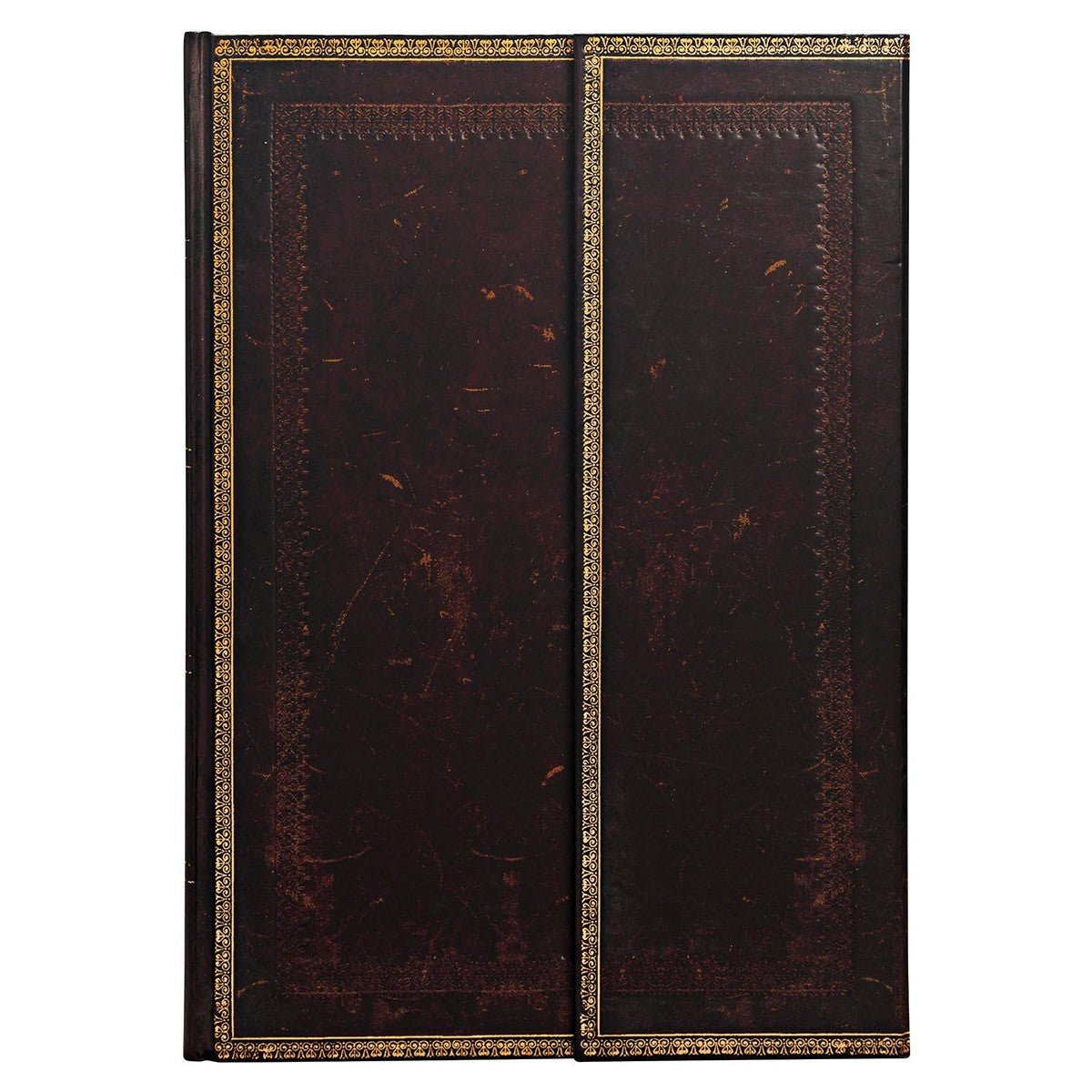 Paperblanks Old Leather Black Moroccan Grande - Ongelinieerd - 24Papershop