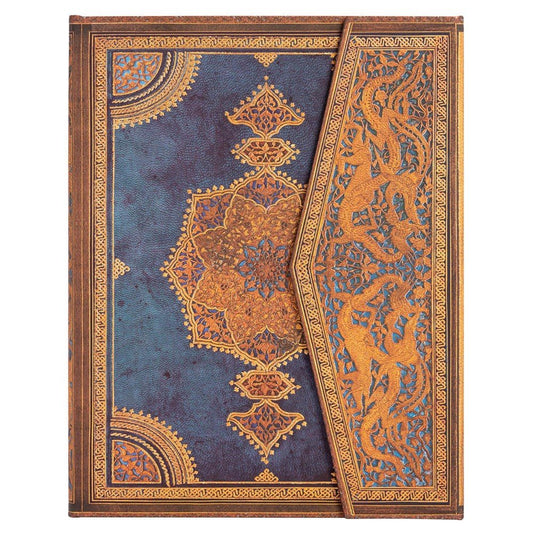 Paperblanks Safavid Indigo Ultra - Gelinieerd - 24Papershop