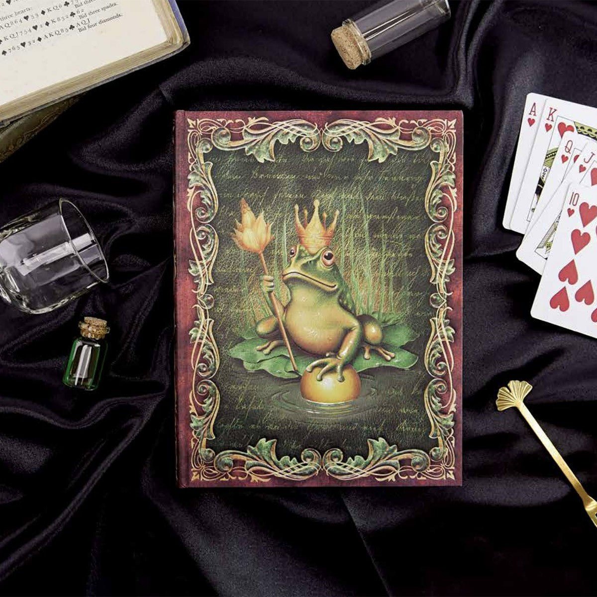 Paperblanks The Brothers Grimm, Frog Prince Midi - Blanco - 24Papershop