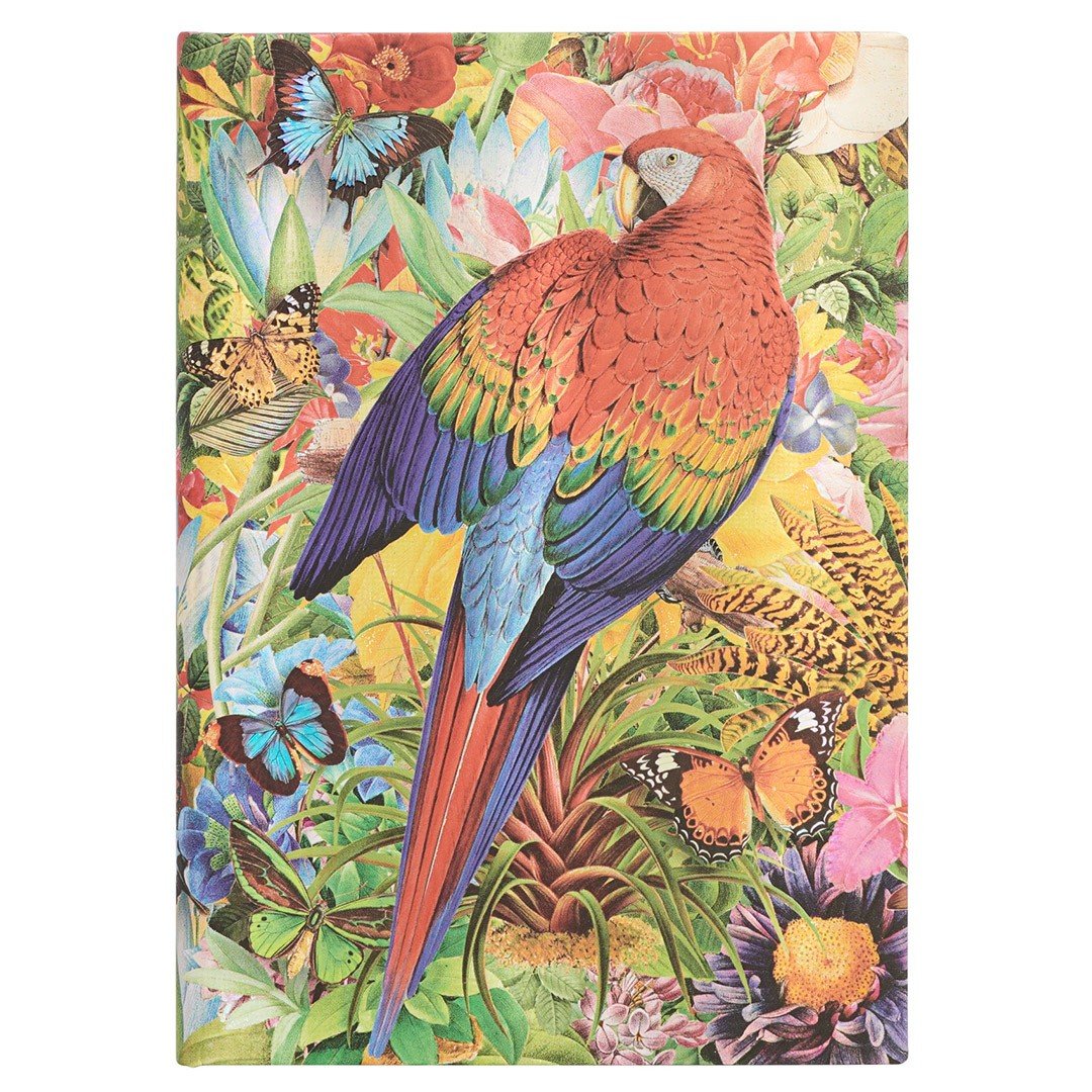 Paperblanks Tropical Garden Midi - Gelinieerd - 24Papershop