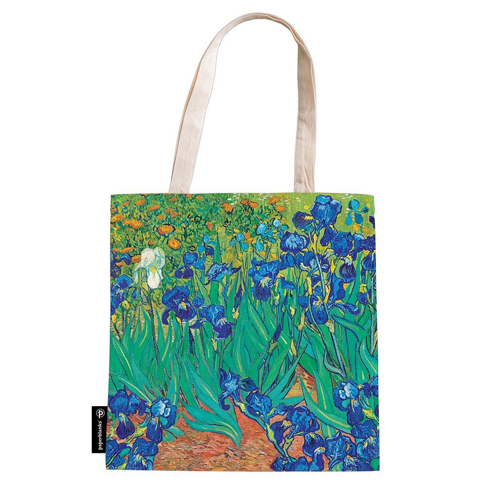 Paperblanks Van Gogh's Irises Canvas Bag - 24Papershop