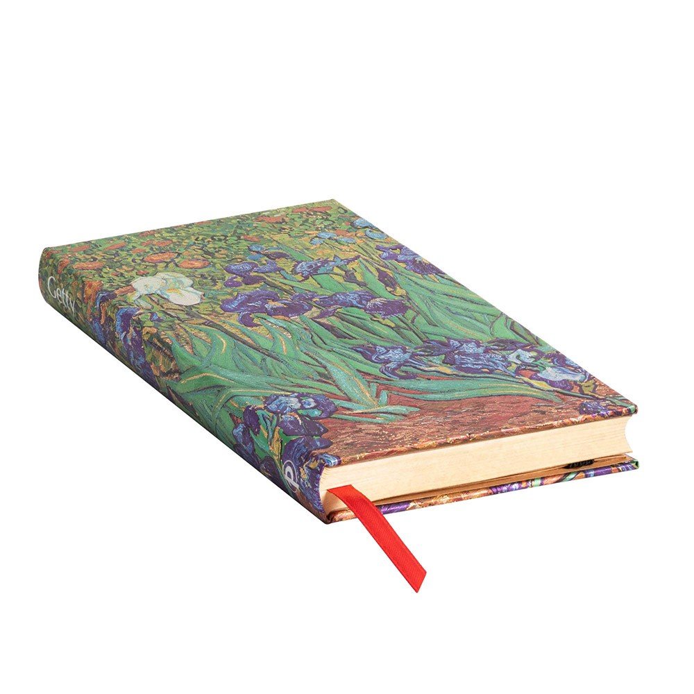 Paperblanks Van Gogh's Irises Slim - Gelinieerd - 24Papershop