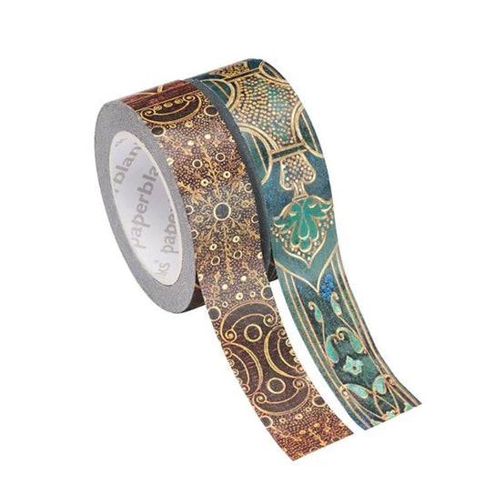 Paperblanks Washi Tape First Folio / Turquoise Chronicles - 24Papershop