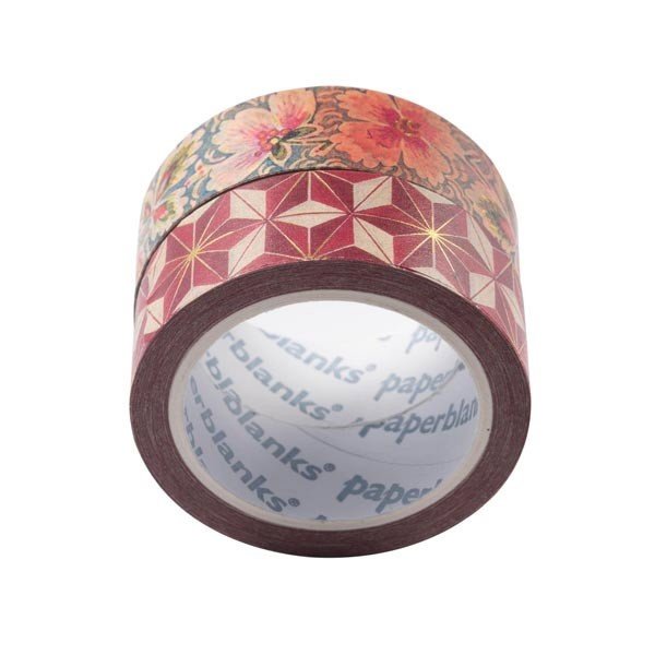 Paperblanks Washi Tape Hishi/Filigree Floral Ivory - 24Papershop