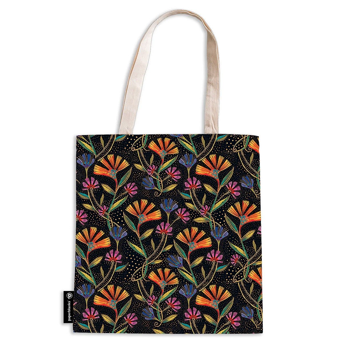 Paperblanks Wild Flowers Canvas Bag - 24Papershop