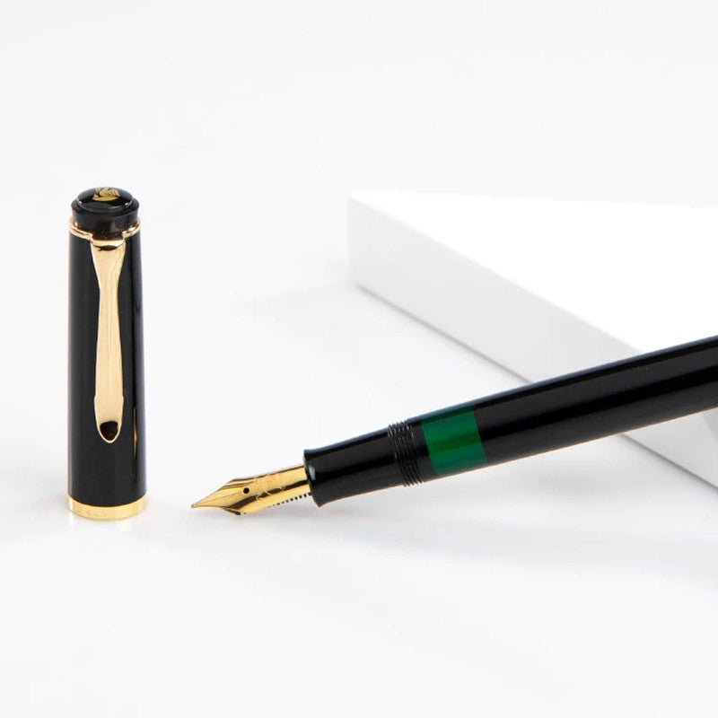 Pelikan Fountain Pen Classic M200 - Black - 24Papershop