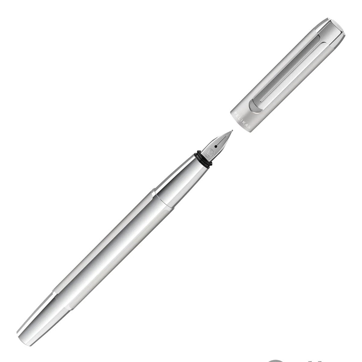 Pelikan Fountain Pen Pura - Silver - 24Papershop