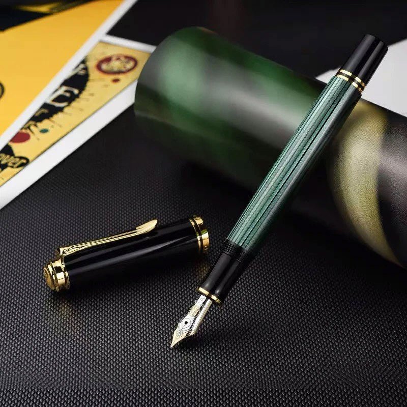 Pelikan Fountain Pen Souverän M1000 - Black - Green - 24Papershop