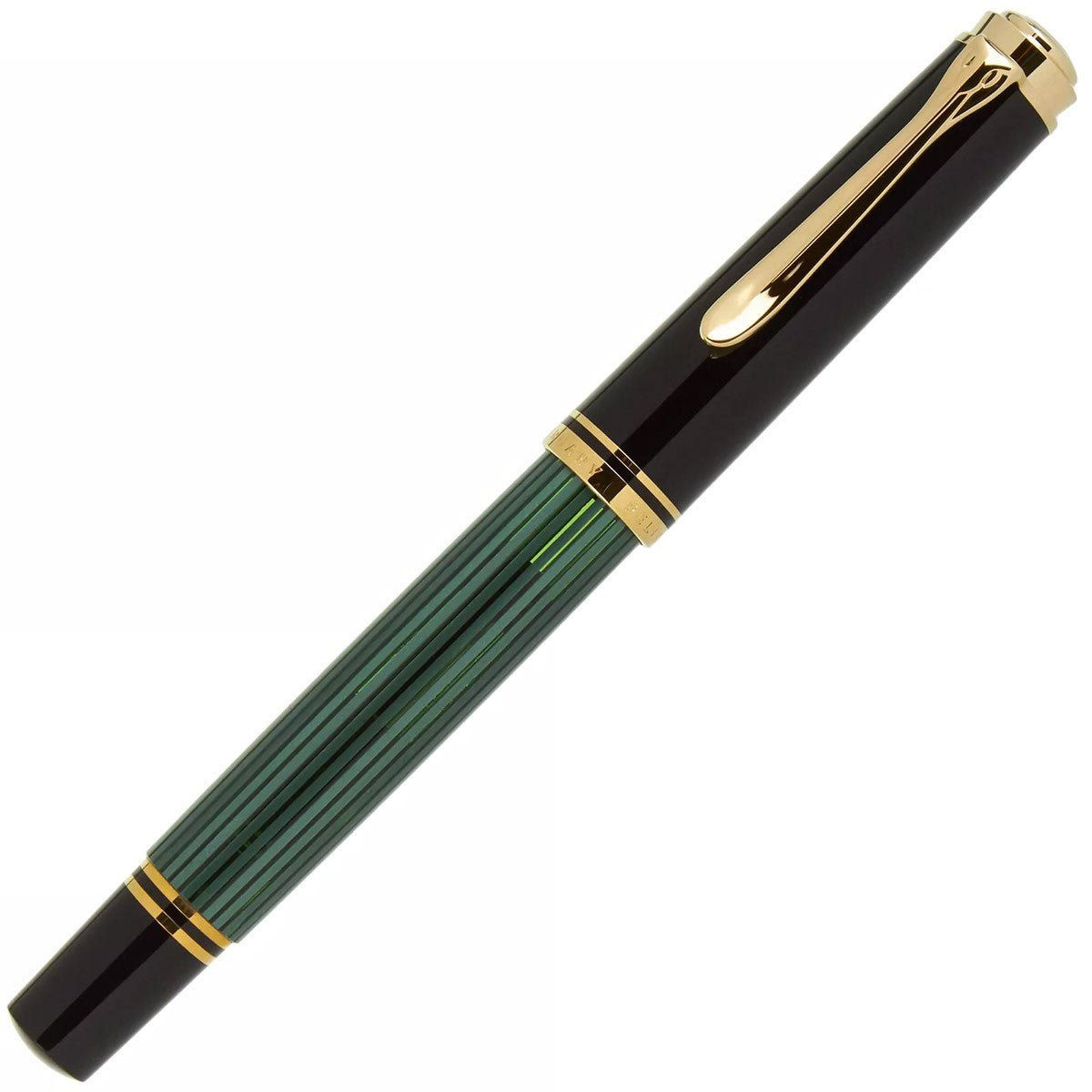 Pelikan Fountain Pen Souverän M400 - Black/ Green - 24Papershop