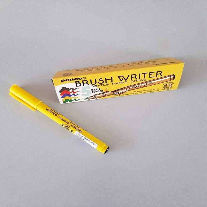 Penco Brush Water Stift Set van 5 - Basic Colors - 24Papershop