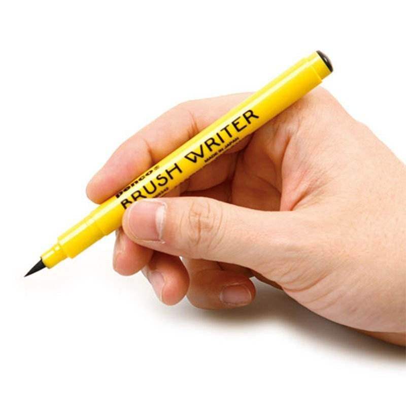 Penco Brush Water Stift Set van 5 - Basic Colors - 24Papershop