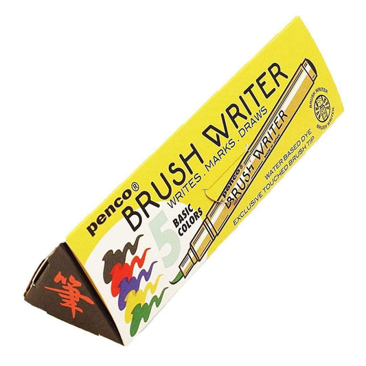 Penco Brush Water Stift Set van 5 - Basic Colors - 24Papershop
