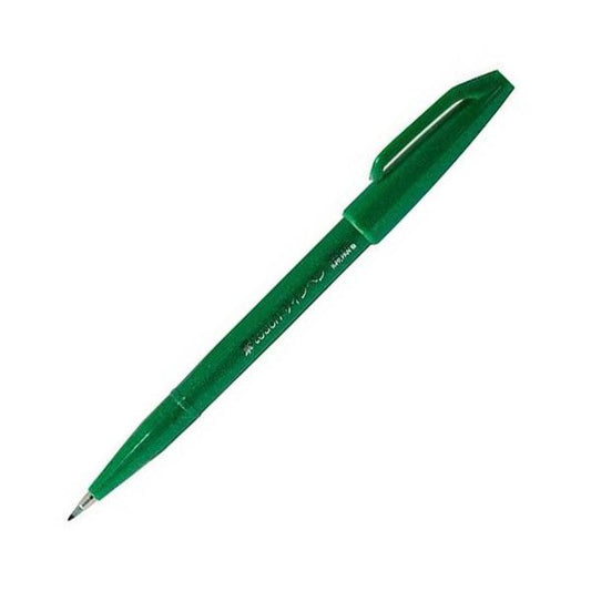 Pentel Brush Sign Pen | Groen - 24Papershop