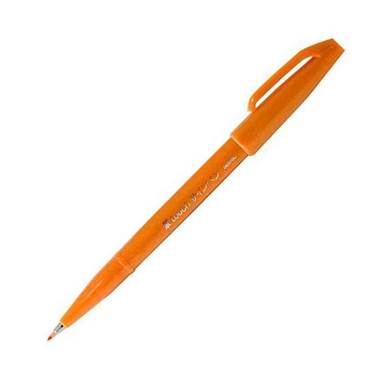 Pentel Brush Sign Pen - Oranje - 24Papershop