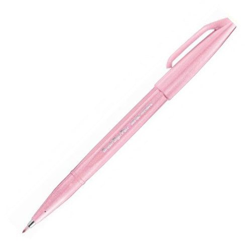 Pentel Brush Sign Pen - Pale Pink - 24Papershop