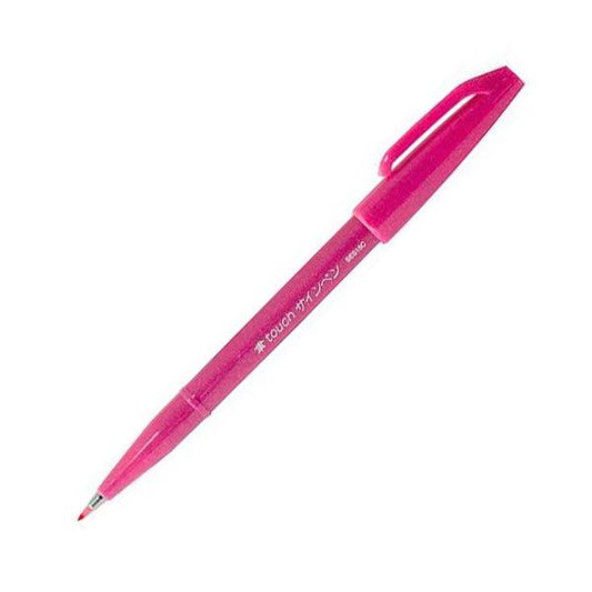 Pentel Brush Sign Pen | Roze - 24Papershop