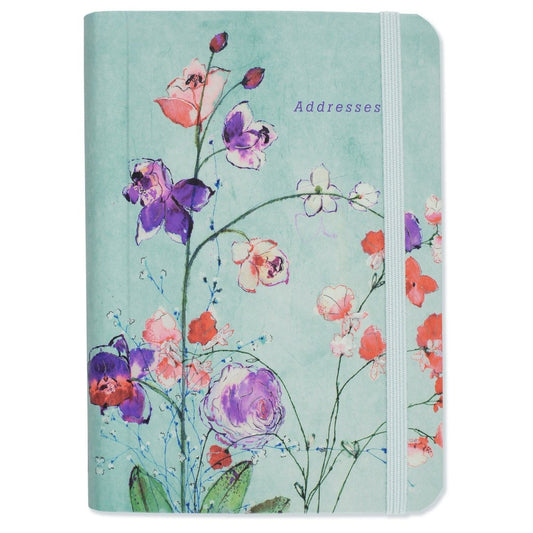 Peter Pauper Adresboek A6 Fuchsia Blooms - 24Papershop