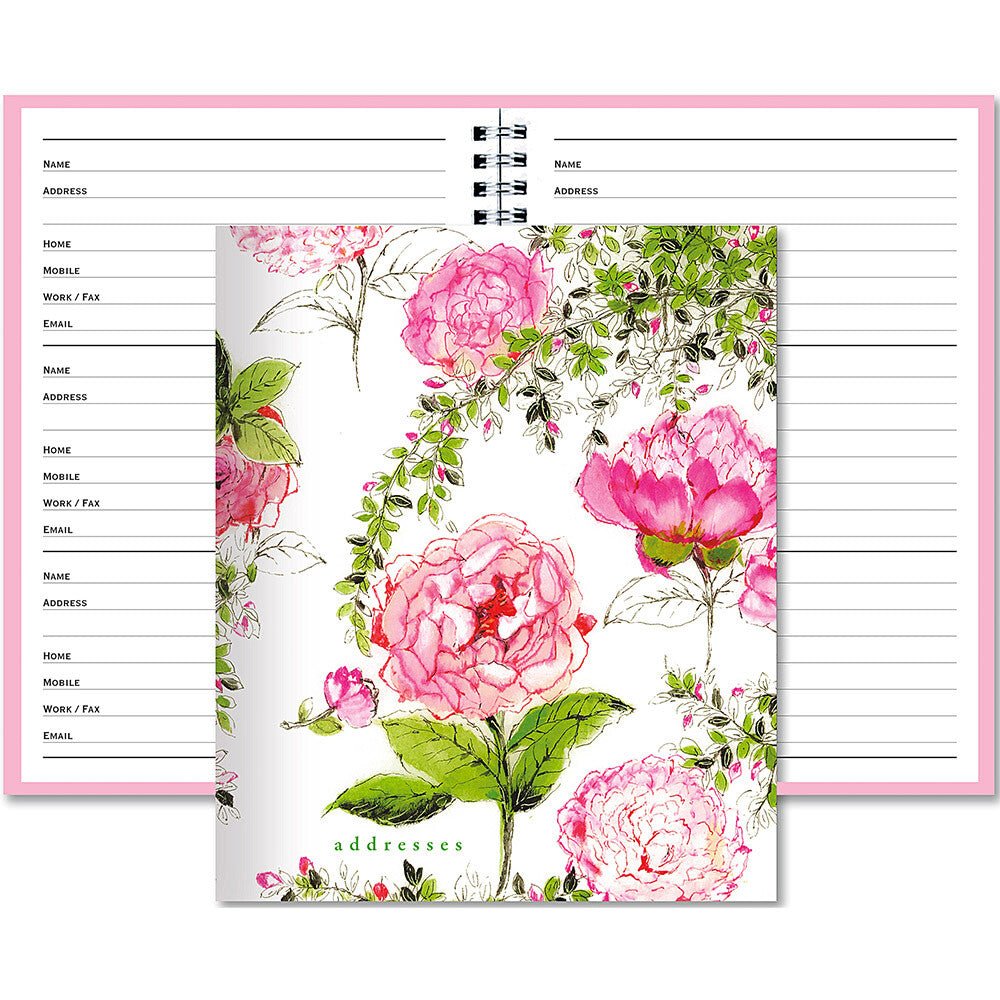 Peter Pauper Adresboek Rose Garden - 24Papershop