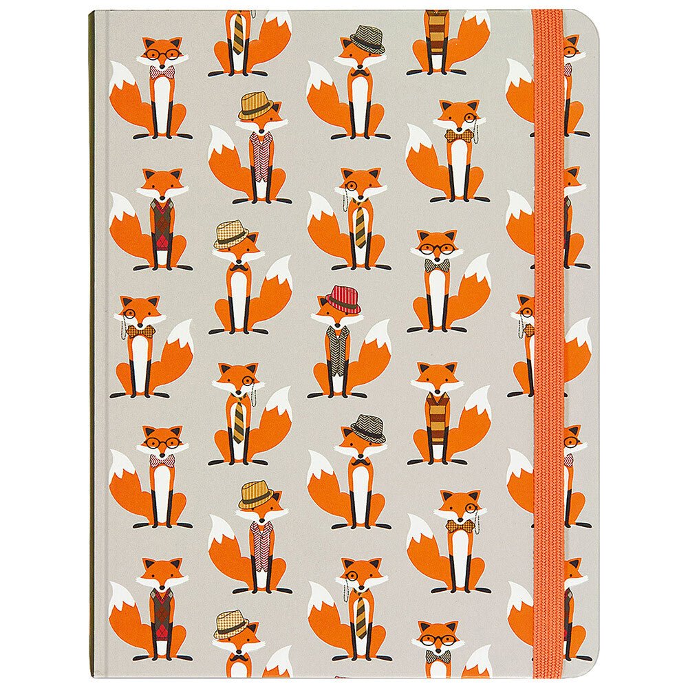 Peter Pauper Notitieboek Dapper Foxes - 24Papershop