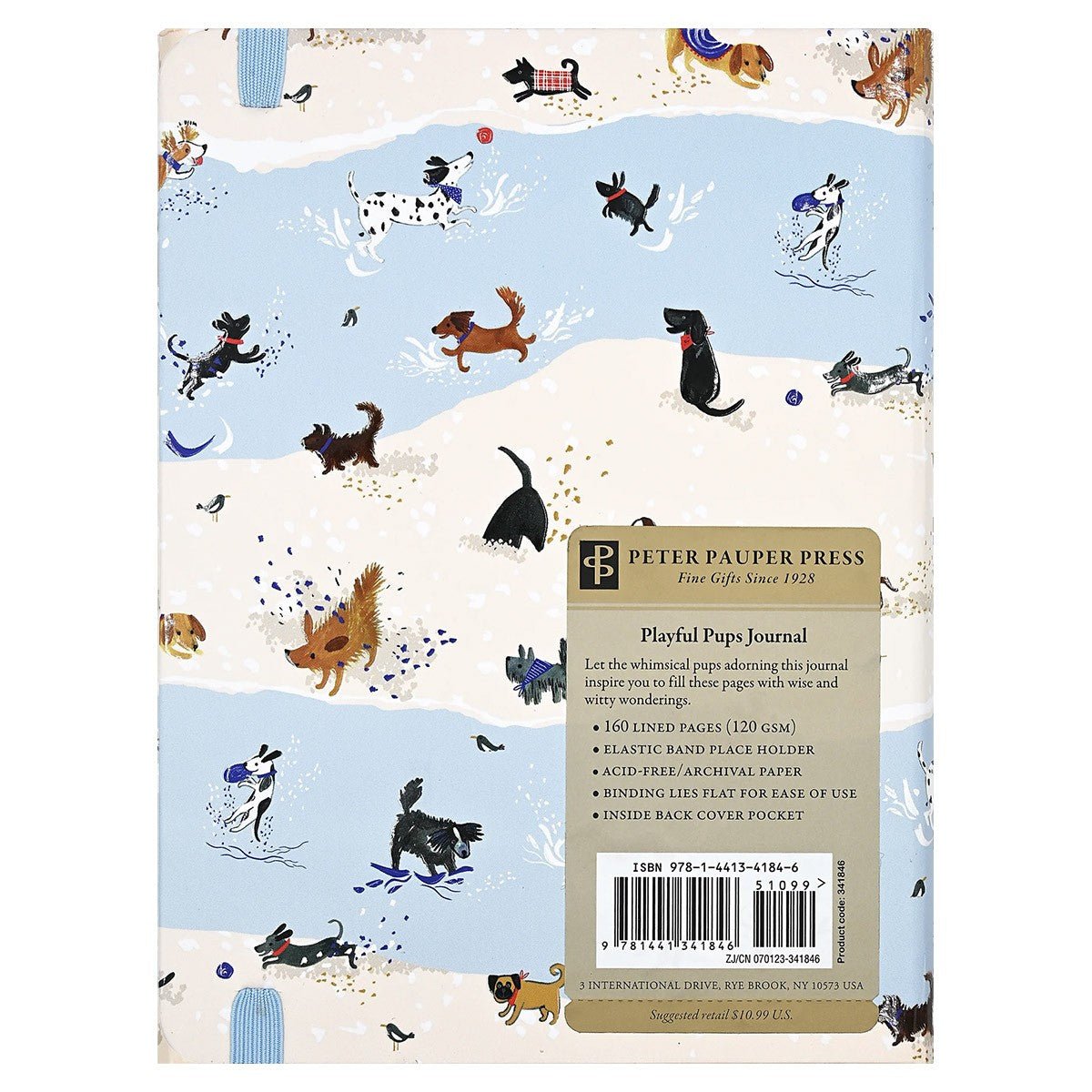 Peter Pauper Notitieboek Playful Pups - 24Papershop