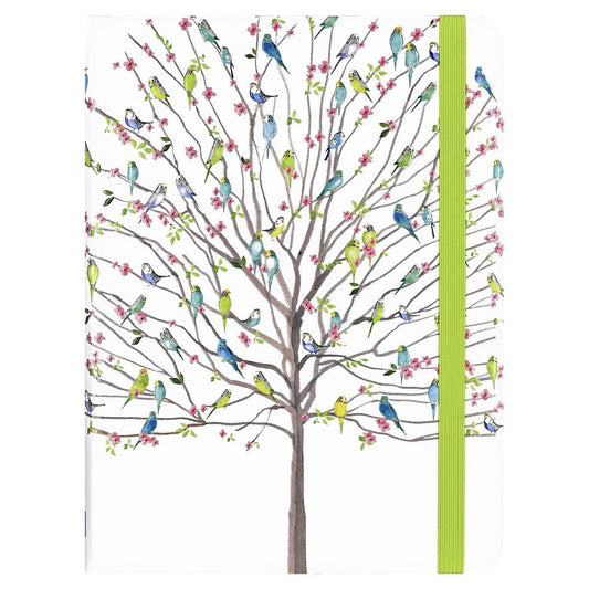 Peter Pauper Notitieboek Tree of Budgies - 24Papershop