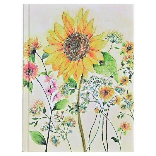 Peter Pauper Notitieboek Watercolor Sunflower - 24Papershop